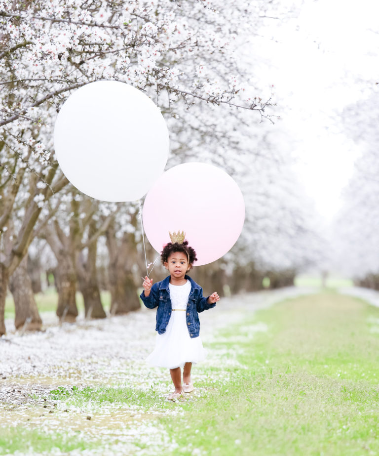 Almond Orchard Birthday Photoshoot + Behind the scenes Footage