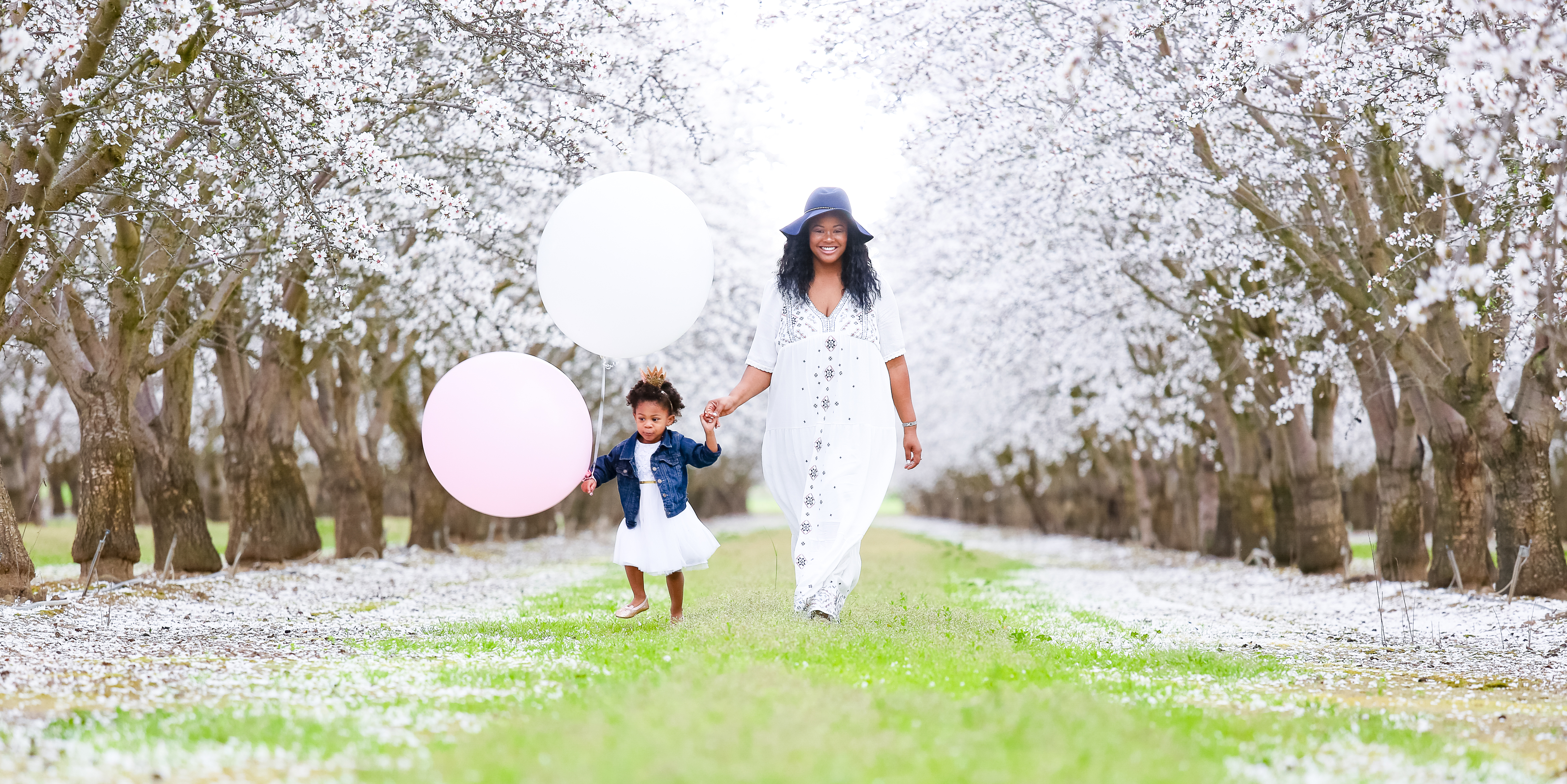 Almond Orchard Birthday Photoshoot + Behind the scenes Footage | Rosalynn  Daniels