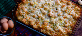 Tater Tot Breakfast Casserole In a Pan