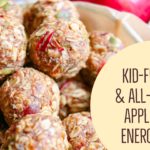 How to Make Kid friendly all natural Apple spice energy bites 