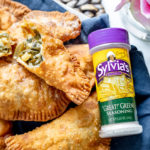 Soul food Fried Empanadas with Sylvial's soul food great greens seasoning