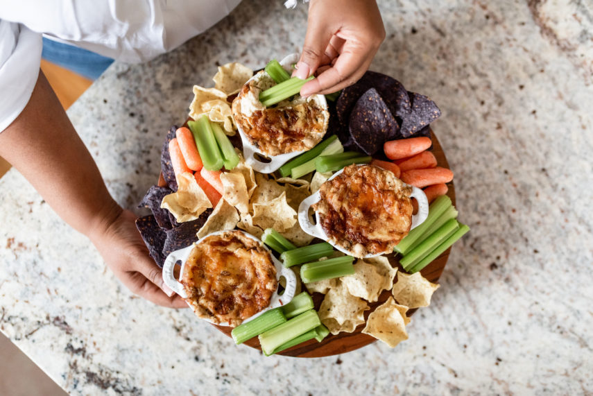 Lemon Pepper Chicken Dip