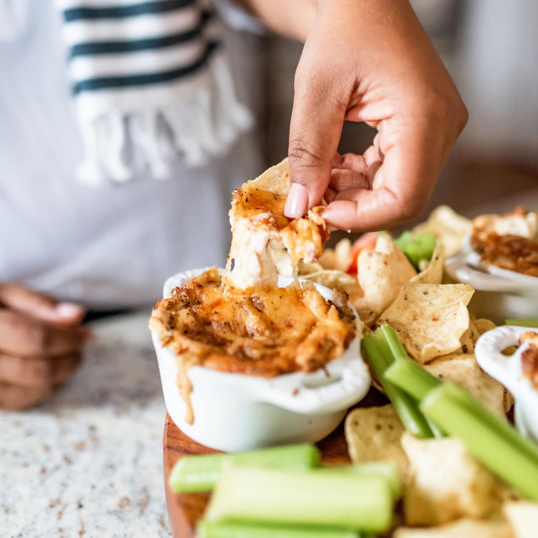 Lemon Pepper Chicken Dip