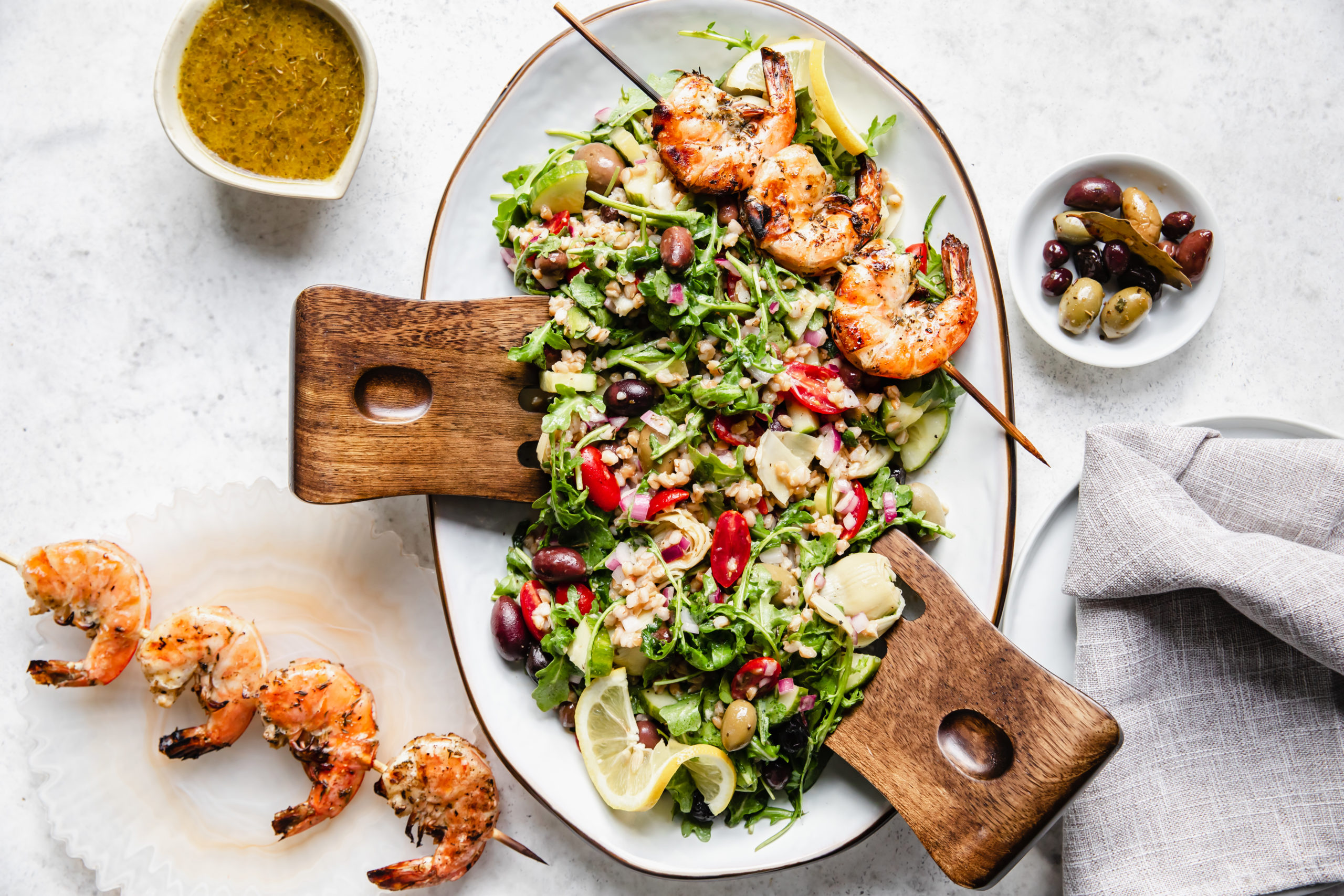 Mediterranean Farro Salad