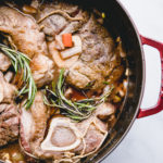 Beef Shanks Osso Bucco In a Dutch Pot