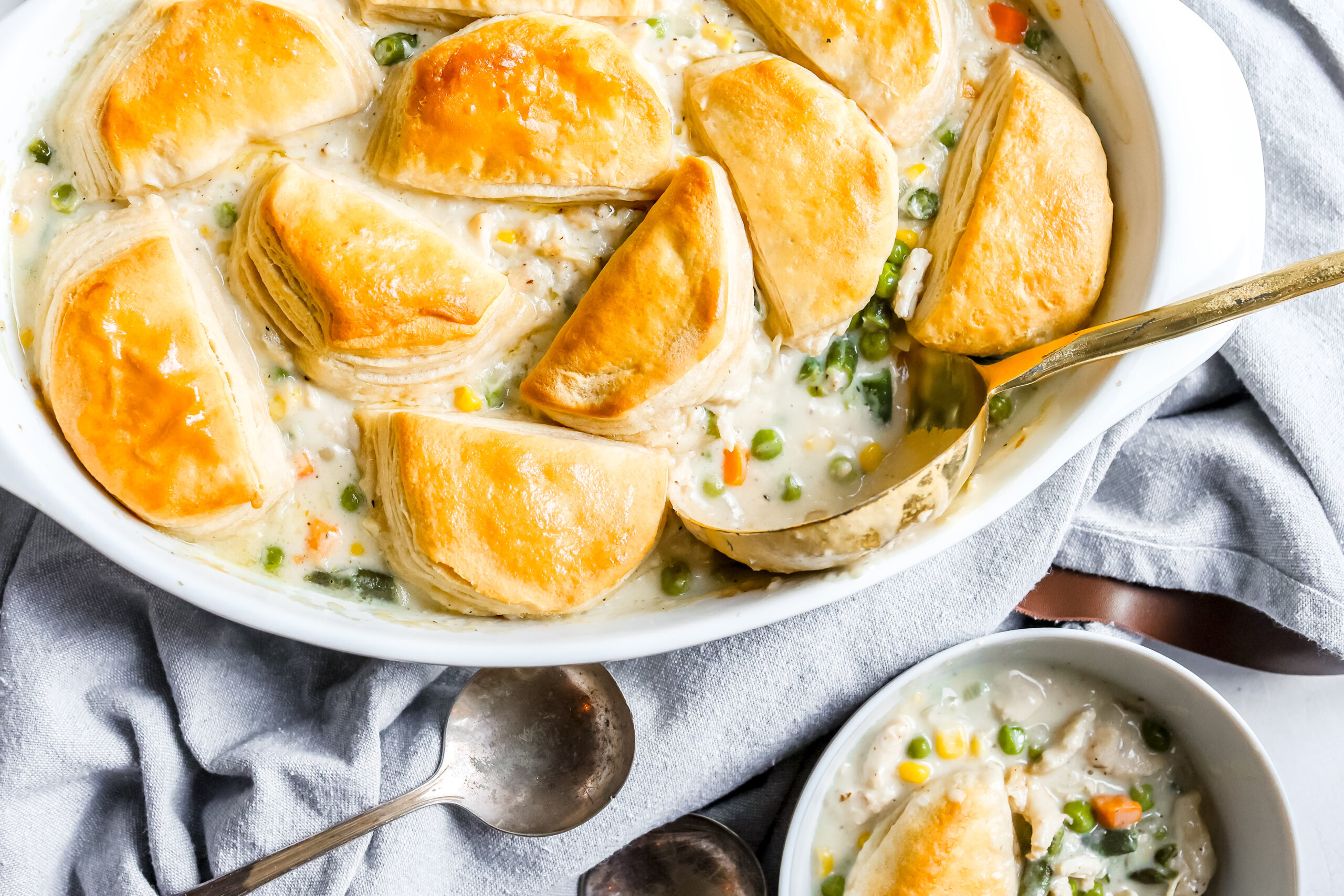 Chicken Pot Pie Casserole - How To Make Chicken Pot Pie Casserole